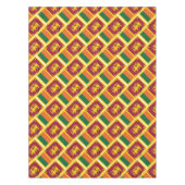 SRI LANKA Flag Stilvoll Patriotic Geometric Tischdecke (Vorderseite)