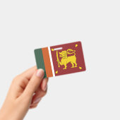 Sri Lanka-Flagge Ausweis (Handheld)