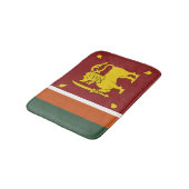 Sri Lanka-Flagge Badematte (Schrägansicht)