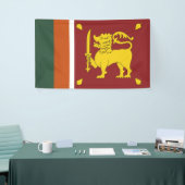Sri Lanka-Flagge Banner (Messeveranstaltung)