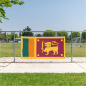 Sri Lanka-Flagge Banner (Insitu)