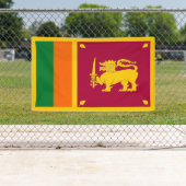 Sri Lanka-Flagge Banner (Insitu)