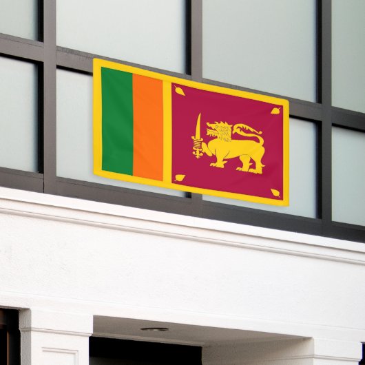 Sri Lanka-Flagge Banner (Äußeres Gebäude)
