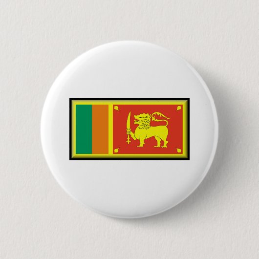 Sri Lanka Flagge Button (Vorderseite)