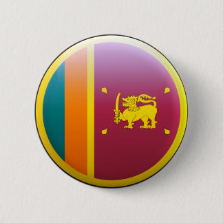 Sri Lanka Flagge Button