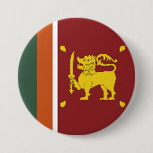 Sri Lanka-Flagge Button (Vorderseite)