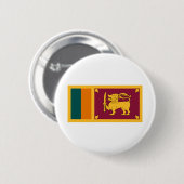 Sri Lanka-Flagge Button (Vorne & Hinten)