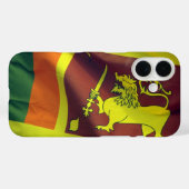 Sri-lanka-Flagge Case-Mate iPhone Hülle (Rückseite (Horizontal))