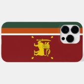 Sri Lanka-Flagge Case-Mate iPhone Hülle (Rückseite (Horizontal))