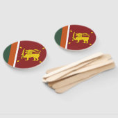 Sri Lanka-Flagge Fächer (Non-assembled)
