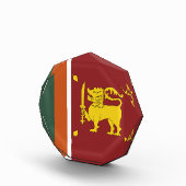 Sri Lanka-Flagge Fotoblock (Rechts)