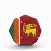 Sri Lanka-Flagge Fotoblock (Vorderseite)