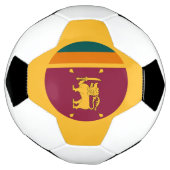 Sri Lanka-Flagge Fußball (Gedreht)