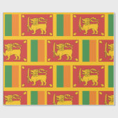 Sri Lanka-Flagge Geschenkpapier (Flach)