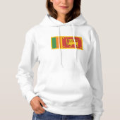 Sri Lanka-Flagge Hoodie (Vorderseite)