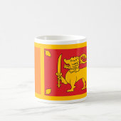 Sri Lanka-Flagge Kaffeetasse