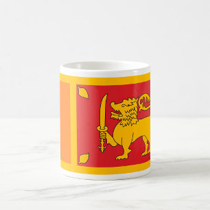 Sri Lanka-Flagge Kaffeetasse