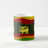 Sri Lanka-Flagge Kaffeetasse (Mittel)