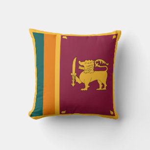 Sri Lanka-Flagge Kissen