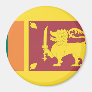 Sri Lanka Flagge Magnet