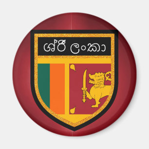 Sri Lanka Flagge Magnet