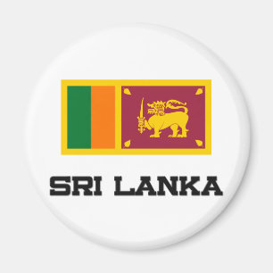 Sri Lanka Flagge Magnet