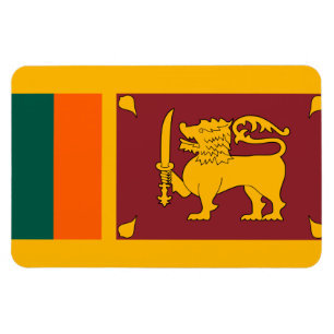 Sri Lanka-Flagge Magnet