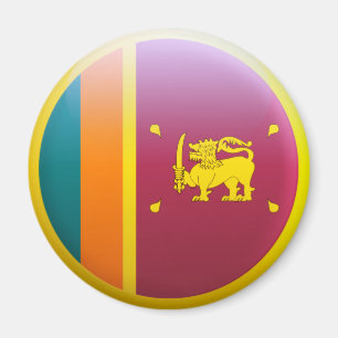 Sri Lanka-Flagge Magnet