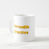 Sri Lanka Flagge Map Kaffeetasse | Serendib Creati (Vorderseite Links)