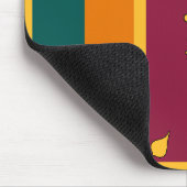 Sri Lanka-Flagge Mousepad (Ecke)