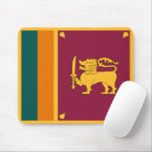 Sri Lanka-Flagge Mousepad (Mit Mouse)