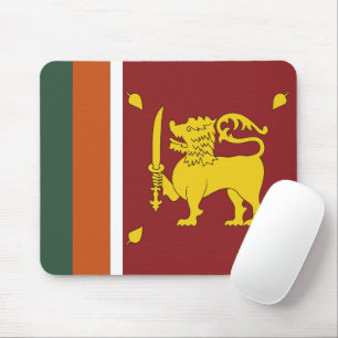 Sri Lanka-Flagge Mousepad
