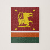 Sri Lanka-Flagge Puzzle (Vertikal)