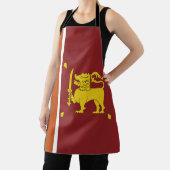 Sri Lanka-Flagge Schürze (InSitu)