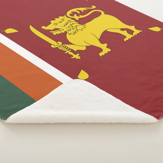 Sri Lanka-Flagge Sherpadecke (3/4)