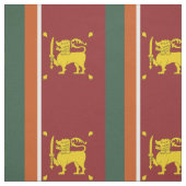 Sri Lanka-Flagge Stoff (Muster)