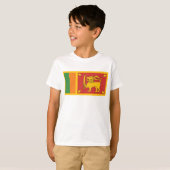 Sri Lanka-Flagge T-Shirt (Vorne ganz)