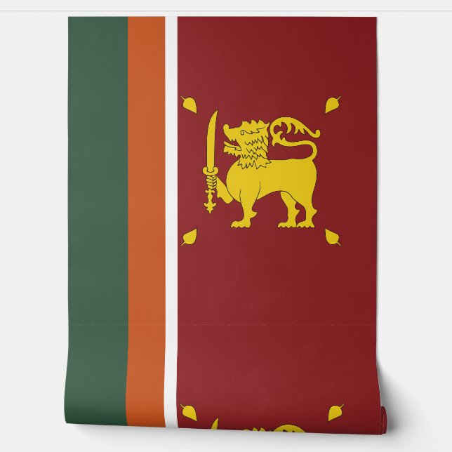 Sri Lanka-Flagge Tapete (Abrollen)