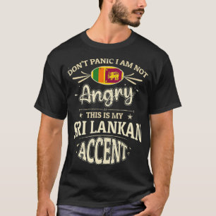 Sri Lanka Flaggen Souvenirs für Sri Lanker Männer T-Shirt