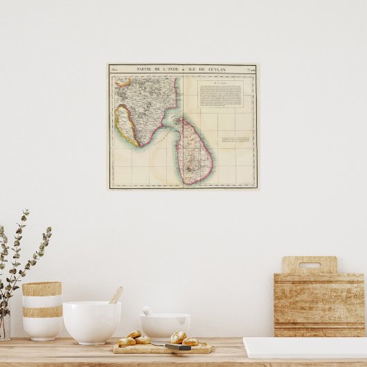 Sri Lanka, Indien 108 Poster (Küche)