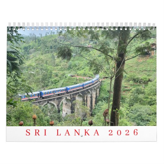 Sri Lanka-Kalender 2026 Kalender (Titelbild)