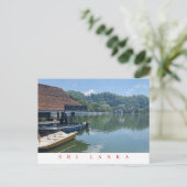 Sri Lanka Kandy Seeblick Postkarte (Stehend Vorderseite)