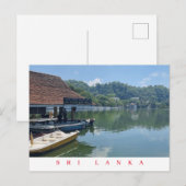 Sri Lanka Kandy Seeblick Postkarte (Vorne/Hinten)