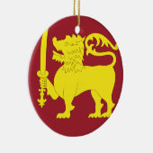 Sri Lanka Keramik Ornament (Rechts)