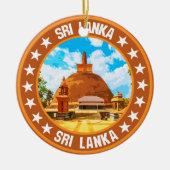 Sri Lanka Keramik Ornament (Vorne)