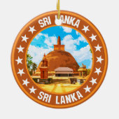 Sri Lanka Keramik Ornament (Hinten)