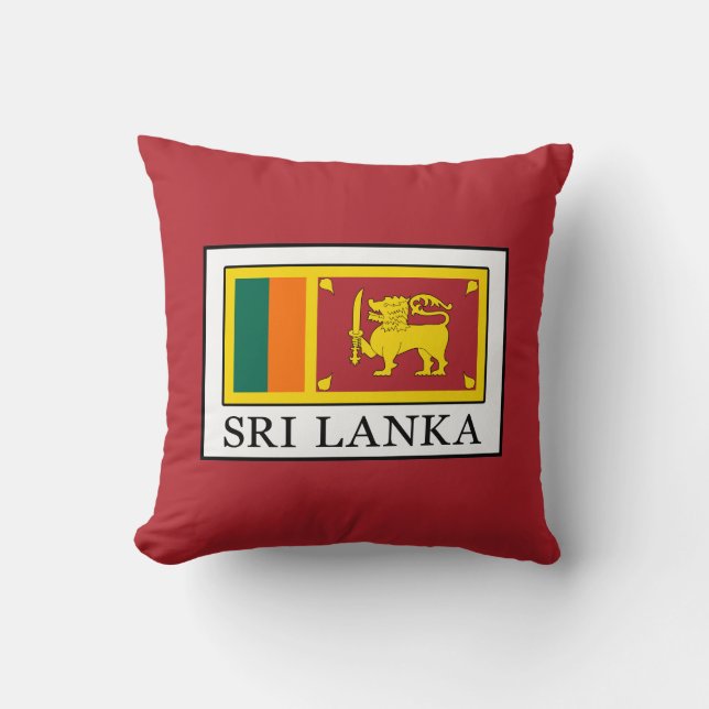 Sri Lanka Kissen (Vorderseite)