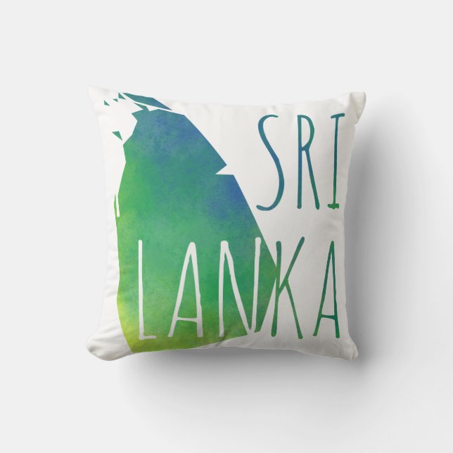 Sri Lanka Kissen (Vorderseite)