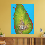 Sri Lanka Leinwanddruck (Insitu (Wohnzimmer))