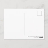 Sri Lanka Leopard Postkarte (Rückseite)